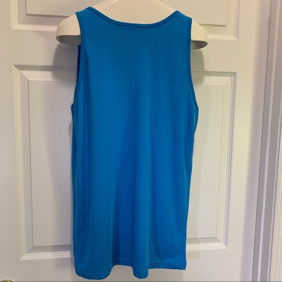 American Apparel Neon Blue Tank Top NWOT Size XL - Picture 3 of 7